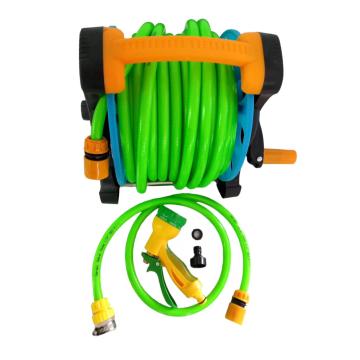 Furtun de gradina Verde pe tambur portabil 20 m inclusiv de la Startreduceri Exclusive Online Srl - Magazin Online Pentru C