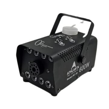 Masina de fum cu 8 lumini LED-uri RGB, putere 600W