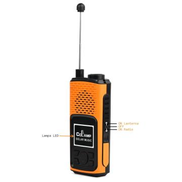 Radio portabil cu lanterna CcLamp CL-601, alimentare duala