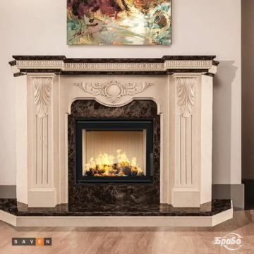 Semineu Saven Energy 60x50 Eco 14,5 kW Kaminhorn