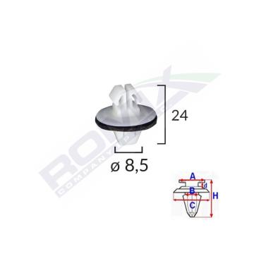 Clips fixare elemente exterioare pentru Suzuki/Toyota de la Auto Care Store Srl