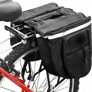 Geanta de transport neagra pentru bicicleta