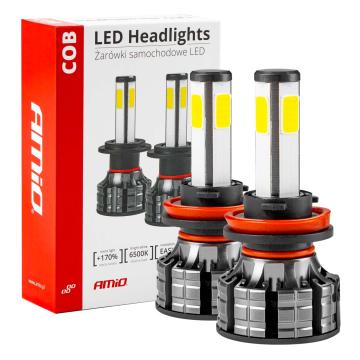 Instalatie Led Cob 2Side Amio, compatibil H9, H9, H11 de la Auto Care Store Srl
