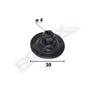 Piulita fixare elemente capota pentru grup Vag 4x30mm negru de la Auto Care Store Srl