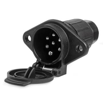 Priza remorca cu 7 pin, N, tensiune 24V, destinatie tir de la Auto Care Store Srl