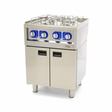 Masina de gatit cu 4 arzatoare pe gaz linia 600 cu dulap de la Clever Services SRL