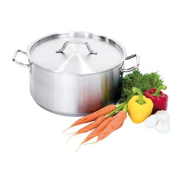 Cratita inox cu capac 31.4 litri