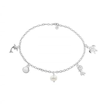 Bratara de picior din argint, Ocean Creatures de la Atelier Lolit Srl
