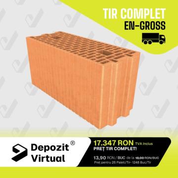 Caramida Porotherm 20 N+F 500 x 200 x 238 mm de la Depozit Virtual