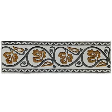 Bordura List decorativ 8x30cm, Miraj Gold Mx31 de la URBANIX SRL