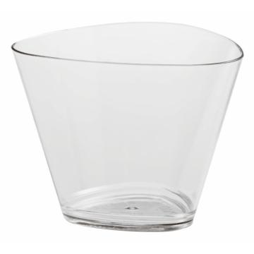 Set 100 bucati pahare triunghiulare desert reutilizabile de la Ad Horeca Concept Srl