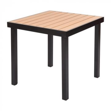 Masa de gradina Izzy 80 cu cadru metalic pentru 4 persoane