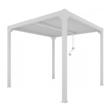 Pergola Luxe 4x4m cu iluminare LED alba de la Leziter Kft.