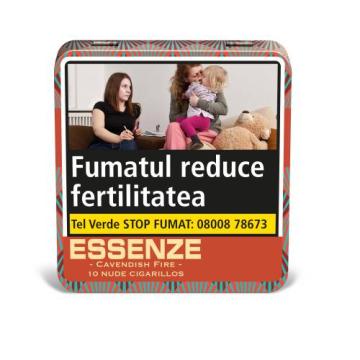 Tigari de foi Essenze - Cavendish Fire Nude Cigarillos (10) de la DVD Master Srl