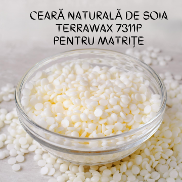 Ceara de soia cu parafina - matrite -Terrawax&nbsp;&nbsp;E7311P, 5 kg de la Trademilmat Srl