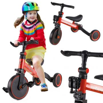 Tricicleta Trike Fix Mini, 3in1 adaptabila, culoare rosie de la Baurent