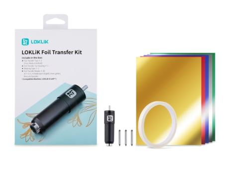 Kit transfer folie Loklik iCraft - Foil Transfer Kit