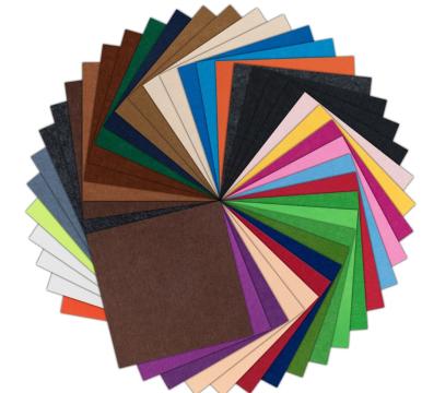 Set fetru LOKLiK A4 - 42 culori mix (1 mm) de la Luma Atelier