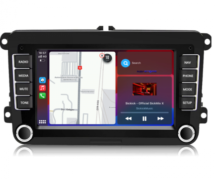 Navigatie dedicata Volkswagen, 7Inch, 2Gb Ram, 64Gb stocare de la Nav Store