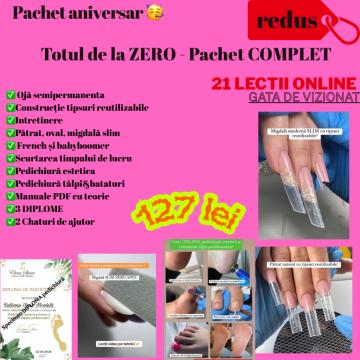 Curs intretinere manichiura Full tips.No filing.No top ! de la Esa Modern Training S.R.L.