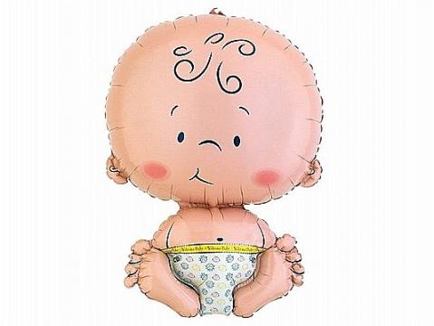 Balon Wellcome Baby - SuperShape XL - folie metalizata de la Hobbyplanet Romania