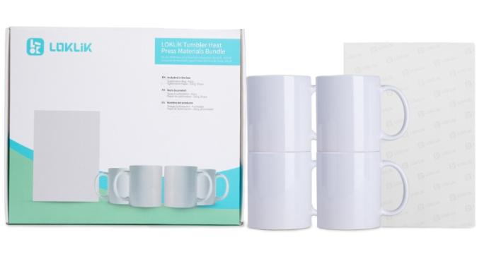 Kit starter LOKLiK pentru presa cani (tumbler) - cani de la Luma Atelier