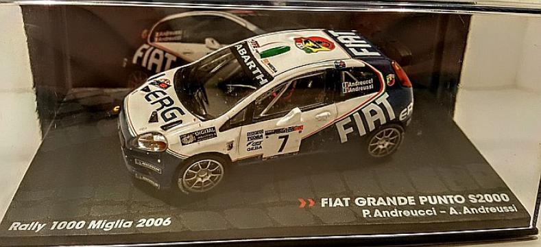 Macheta Fiat Grande Punto S2000 Raliu 2006, 1:43