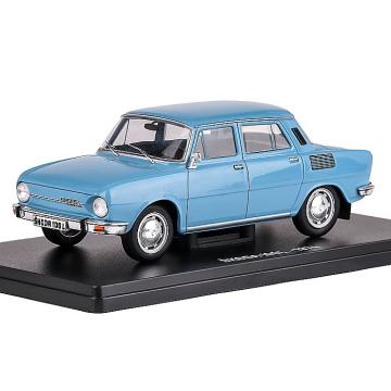 Macheta auto Skoda100L (1974) 1:24, Hachette, Albastra