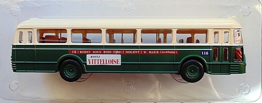 Macheta autobuz Chausson APH2 RATP, scara 1:43