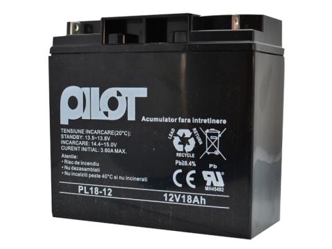 Acumulator Pilot 18 AH
