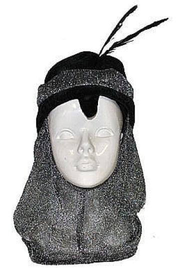 Accesorii tematice party Capison cavaler argintiu - 52183 de la Hobbyplanet Romania