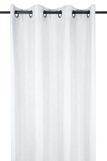 Draperie Bea 140X260 cm, culoare alb, 100% poliester