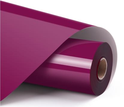 Vinil termotransferabil Loklik Basic Rose Red 30.5 x 180 cm