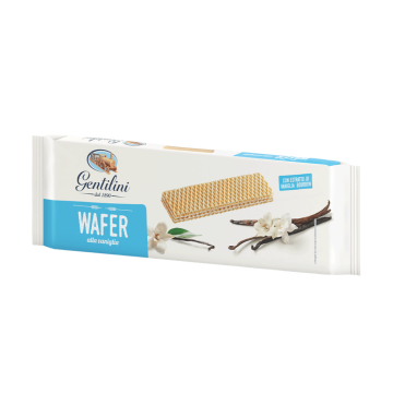 Napolitane cu crema de vanilie 175 g - de la Gentilini