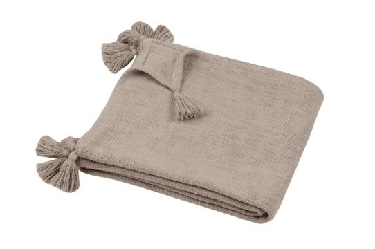 Patura Sanchez 125x150 cm, culoare Natural, 100% bumbac de la URBANIX SRL