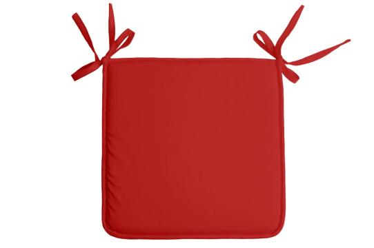 Perna de scaun Nelson 38X38 cm, culoare rosu, 100% poliester de la URBANIX SRL