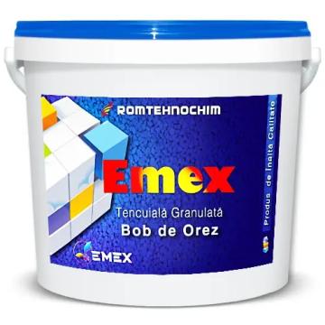 Tencuiala decorativa bob de orez Emex de la Romtehnochim Srl