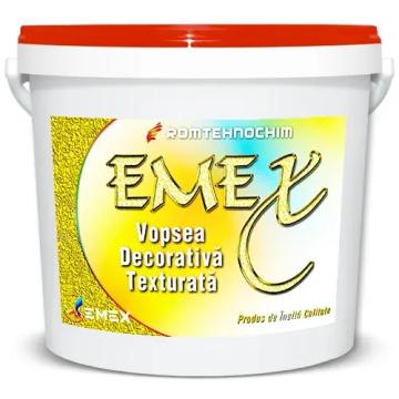Vopsea decorativa texturata Emex de la Romtehnochim Srl