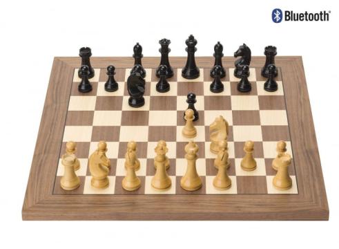 Tabla de sah electronica Bluetooth Walnut (in cutie cadou) de la Chess Events Srl