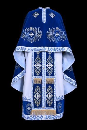 Vesmant Brodat Crucea Patriarhala - B60