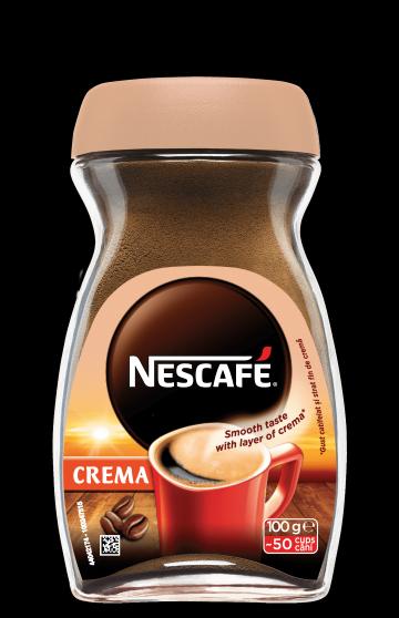 Cafea solubila instant bo. Nescafe Crema 95g