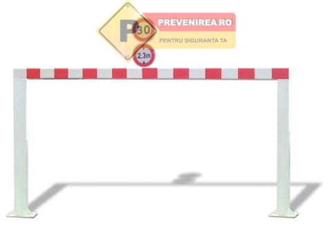 Bariere de acces cu limitator de inaltime maxima de la Prevenirea Pentru Siguranta Ta G.I. Srl
