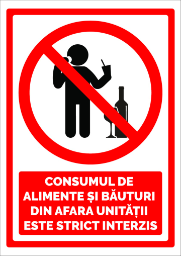 Indicator pentru consumul de alimente si bauturi