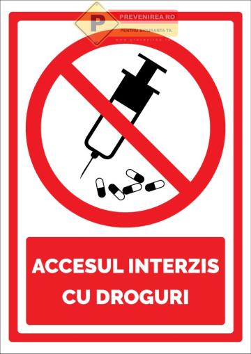 Indicator pentru interzicerea drogurilor