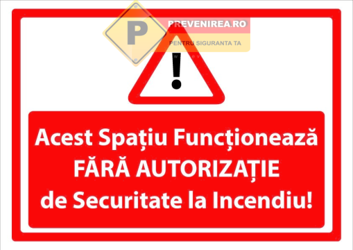 Semn acest spatiu functioneaza fara autorizatie