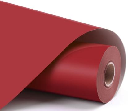 Vinil adeziv permanent mat Liklok - Red - 30.5 x 180 cm de la Luma Atelier