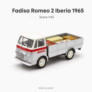 Macheta pick-up Fadisa Romeo 2 Iberia 1965, gri cu rosu