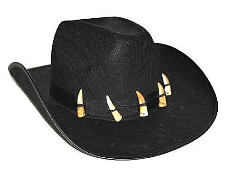 Palarie cowboy cu dinti de la Hobbyplanet Romania