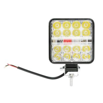Lampa proiector combinata 26 LED-uri 9-80V 6500K 84x21x84mm