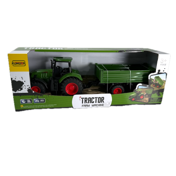 Jucarie tractor cu remorca de la Loredo Srl